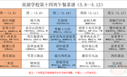 星湖学校2022-2023学年第二学期第十四周午餐食谱